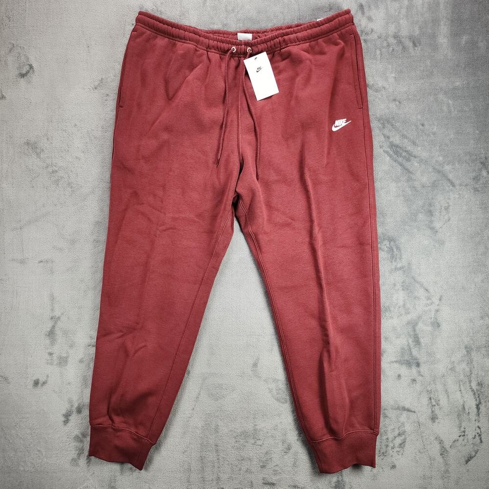 Nike Sportswear Jogger Sweatpants Size XXL FN3787-619 Dark Team Red NWT